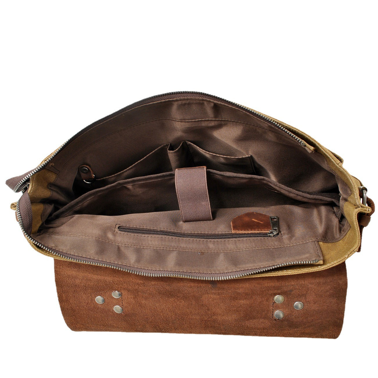 Il Postino — Waxed Canvas & Leather Messenger